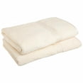 thumbnail image 1 of Superior Egyptian Cotton 2-Piece Bath Sheet Set  Ivory, 1 of 5