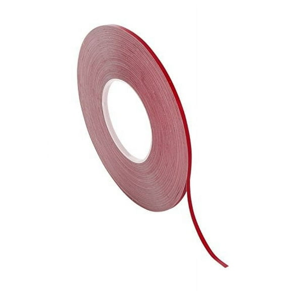 Chartpak Graphic Art Tape, 1/16" W x 648" L, Red Matte, 1 Roll