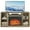 Light Brown, variant on Homall 58 Inch Modern TV Stand with Electric Fireplace Shelf Media Storage TV Stand for TVs Up to 65",Light Brown