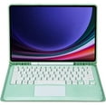 thumbnail image 5 of REQO Keyboard Case for Galaxy Tab S9 FE 5G 10.9 Inch/Galaxy Tab S9 11 Inch 2023, Detachable Touchpad Keyboard with S Pen Holder Cover for Galaxy Tab S9FE/S9 2023 Tablet (Mint Green), 5 of 6