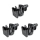 thumbnail image 2 of Soidarity Portavasos para cochecito, portavasos universal, estante de almacenamiento para botellas de bebidas, jaula de plástico, organizador de 2 en 1 negro 3piezas Soidarity CBP229239, 2 of 6