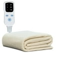 thumbnail image 2 of Electric Warming Pad for Bed, 59x47 Inches Queen Size Heating Blanket with Constant Temperature Control, Thick & Soft Winter Heating Mattress Pad for Couch and Sofa, Holiday Gift Idea, 2 of 8