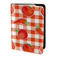 thumbnail image 2 of Pofeuu Tomatoes And Chili Print Travel Document Organizer Passport Holder Men Women for Family (6.5 in x 4.5 in),Wallet Holder Credit Card Clutch Bag Case, 2 of 5