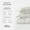 thumbnail image 5 of Duvet Cover Set - Ultra Soft & Breathable - Gray Thatch for King Size Bedding by Comfort Canopy, 5 of 13