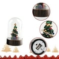 thumbnail image 2 of JLFNYA Christmas Decorations Clearance！Lighted Christmas Decor Battery Include Clear LED Lights Hanging Lantern Christmas Tree Pendant Novel Props Light for Xmas Party Home Decor, 2 of 6