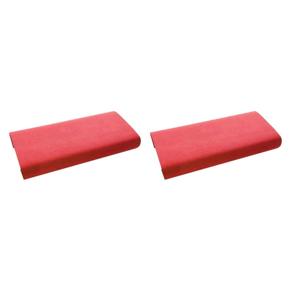 2 piezas Cuschón de bote de bote de bote de dragón, a prueba de choque, cómodo, paleta de sillín de botes de dragón para herramientas de remo de botes rojo