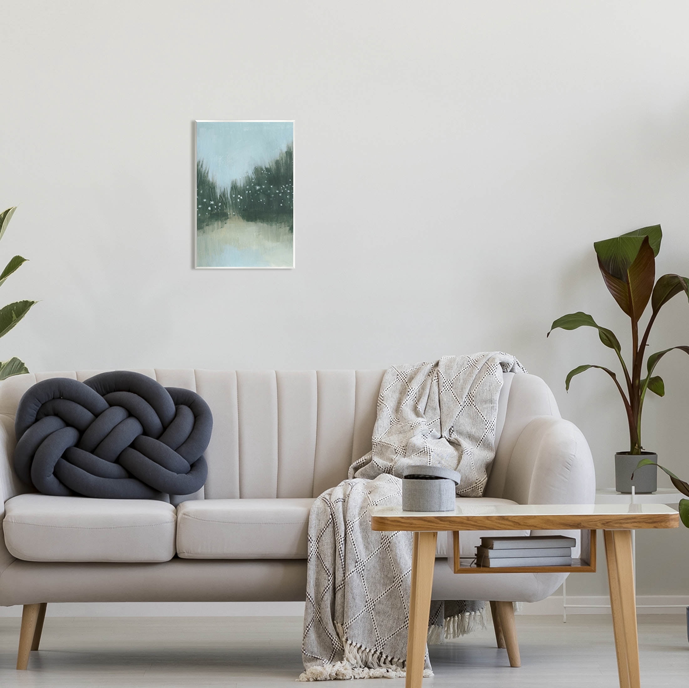 Stupell Industries Natural Grassy Plants Scenery Painting Unframed Art Print Wall Art, Design by Grace Popp