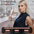 thumbnail image 6 of Cordless Hair Straightener for Women,2 in 1 Diamond Hair Straightener and Curler with Fast Heating and Adjustable Temp 338°F-410°F, Straightener Flat Iron for Travel & Home,Colored, 6 of 9