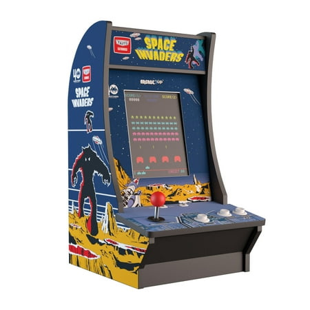 Kids Arcade - Space Invaders Counter Arcade Machine, Arcade1UP, 815221026186