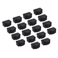 thumbnail image 1 of 18 Piezas Tapa Protectora Antipolvo para Puerto RJ45 de Hub Ethernet Negro, 1 of 4