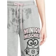 thumbnail image 4 of Minions Juniors’ Tie Dye Graphic Jogger Pants, 28” Inseam, Sizes XS-XXXL, 4 of 5