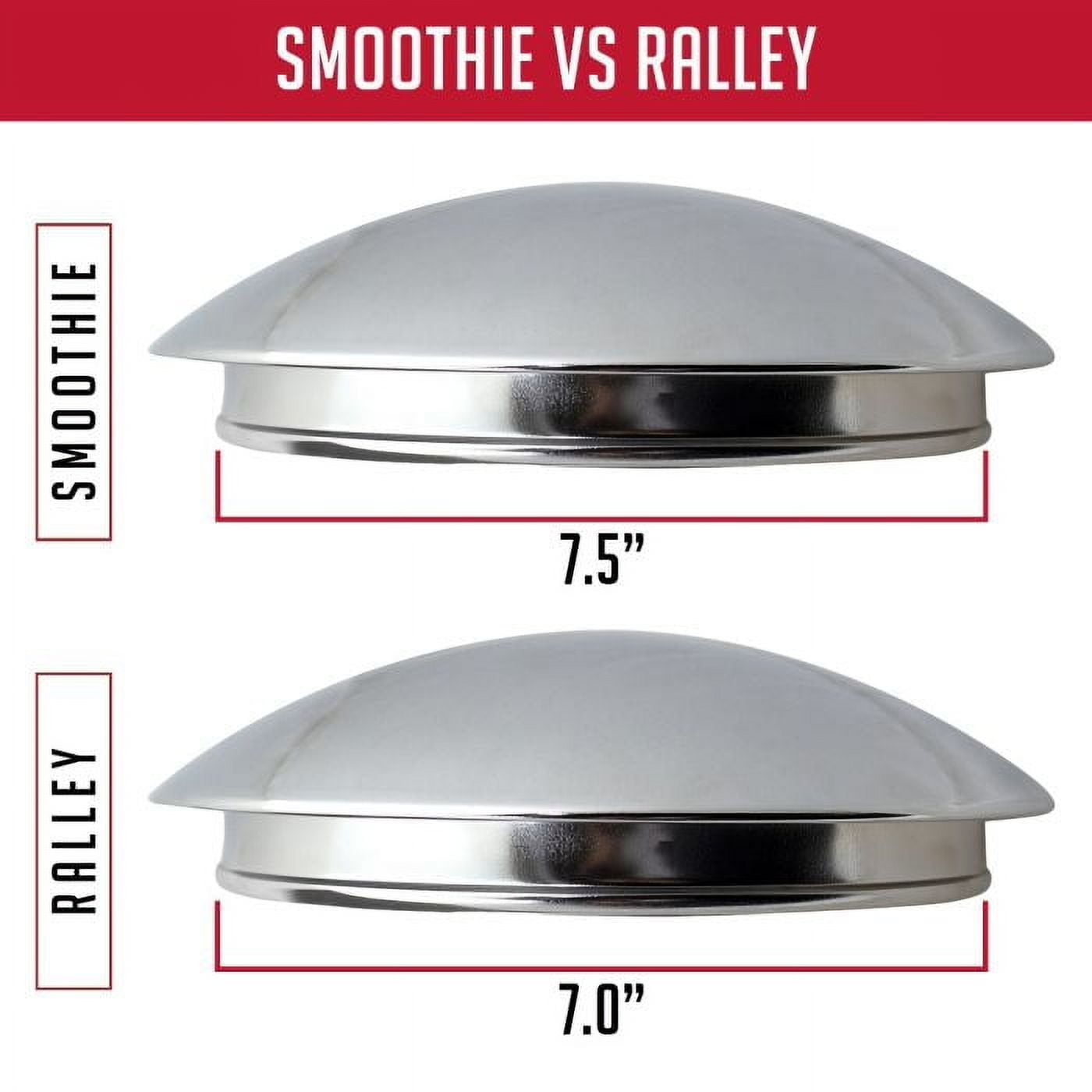 Wheel Accessories Parts 1 Pc Chrome Steel Baby Moon 8.25