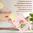 thumbnail image 2 of 13 Packs Geranium Scented Sachets, Fragrance Sachet Bags for Drawers and Closets, Air Fresheners for Car and Home, Closet Deodorizer Scented Drawer Fresheners for Dresser, 2 of 4