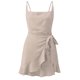 thumbnail image 3 of WILLBEST Vestido Corto Cruzado Para Mujer Con Tirantes Finos Ajustables Y Dobladillo Plisado Con Cómodo Y Transpirable. En La Cintura, Estilo Informal De Verano, 3 of 3