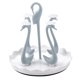 thumbnail image 1 of Portavasos giratorio de cisne, portavasos de cisne con estante secador de tazas con bandeja de goteo, portavasos de drenaje de secado, funcionalidad inteligente, 1 of 8