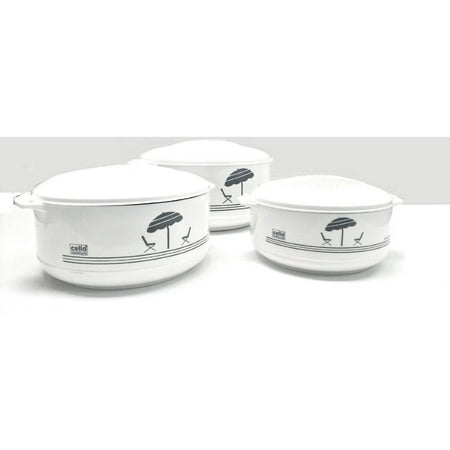 

Cello 3-Piece Hot Pot Insulated Casserole Hot Pack Food Warmer Gift Set