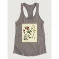 thumbnail image 3 of Small Garden Display Ii Racerback Tank Women -Sydenham Edwards Designs, Female x-Small, 3 of 4
