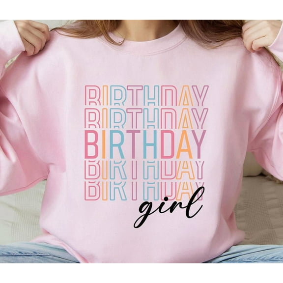 The Birthday Girl Sweatshirt, Birthday Girl Sweater, Birthday Girl Shirts, Birthday Sweater, Birthday Party Girl,Birthday Squad Hoodie TSHIRT All Size S-5XL
