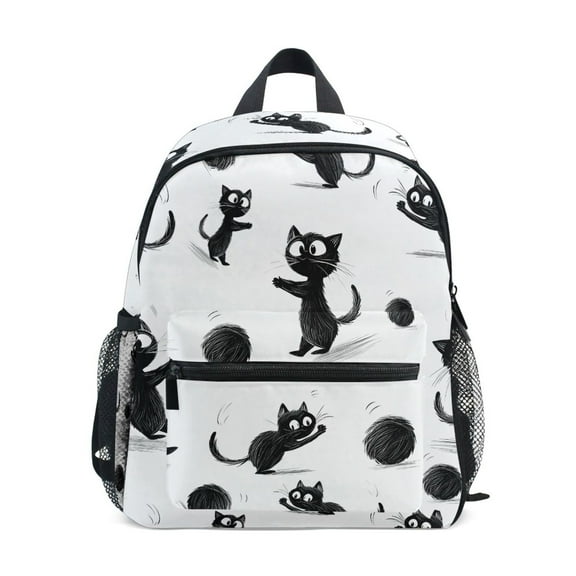 ALAZA Cat Balls School Backpack Small Bookbag Mini Bags