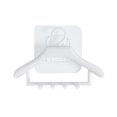 thumbnail image 1 of Wall Mounted Creative Hanger Toothbrush Holder Keychain Shaver Organizer For Home Kitchen Bathroom Jewelry Necklace Storage, 1 of 2
