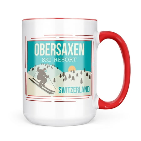 

Neonblond Obersaxen Ski Resort - Switzerland Ski Resort Mug gift for Coffee Tea lovers
