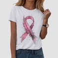 thumbnail image 2 of T-Shirts pour Femmes Été Manches Courtes Hauts Graphiques Mode Décontractée Tees Confortables pour un Usage Quotidien, 2 of 4