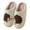 C, variant on Mostsola Funny Print Slippers for Women Men Soft Cozy Fluffy Comfort Memory Foam Pairable Slippers
