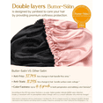thumbnail image 5 of YANIBEST Adjustable Satin Bonnet Double Layer Hair Bonnet for Sleeping Bonnets for Women Hats Curly Natural Hair, 5 of 7