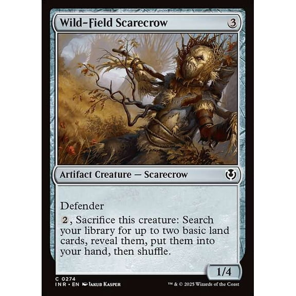 MtG Innistrad Remastered Common Wild-Field Scarecrow #274