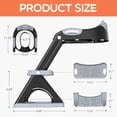 thumbnail image 4 of Asiento de entrenamiento para ir al baño SKYROKU con escalera ajustable y seguro, 4 of 8