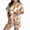 H270-Beige, variant on TOWED22 Womens Halloween Silk Satin Pajamas Short Sleeve PJS Shorts Set Soft Ghost Pumpkin Button Down Sleepwear 2 Piece Loungewear(Grey,3XL)