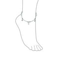 thumbnail image 3 of Bling Jewelry Womens Bells & Hearts Charm Anklet Pattilu India Style Ankle Bracelet Sterling Silver Size 9 To 9.5 Inch, 3 of 6
