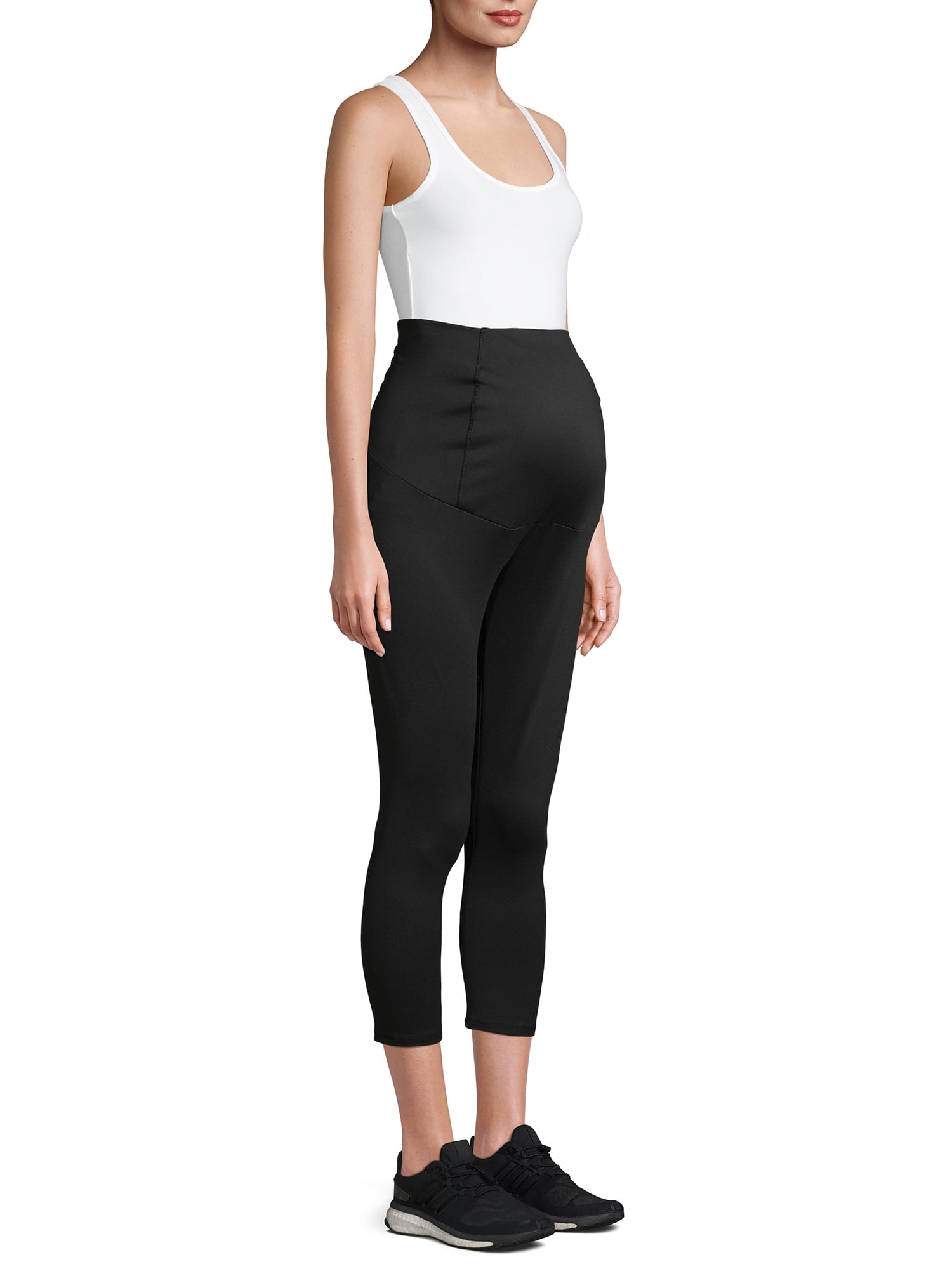 Maternity Time and Tru Active Capris Leggings Black SIZE S A16 eBay