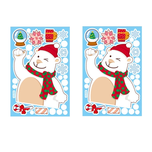 Copos de nieve, adornos para ventanas, calcomanías, pegatinas, adornos navideños, artículos para fiestas temáticas de Frozen