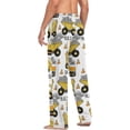 thumbnail image 5 of GZHJMY Cartoon Tractor Pajama Pants for Men, Lounge Pants Lightweight Men Pajama Bottoms with Drawstring Pockets, Christmas New Year Birthday Gifts, Large, 5 of 6