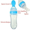 thumbnail image 2 of Cuchara De Alimentación Exprimible Para Bebé De 90Ml, Biberón De Silicona, Cuchara De Entrenamiento, Alimentador De Alimentos De Cereales Para Bebés sonducket BA001199-01, 2 of 6