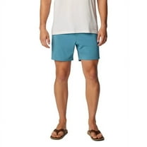 Columbia Mens Regular fit Casual Uncharted Shorts 6 Inseam XL Blue Solid