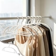 thumbnail image 1 of Plastic Clothes Hangers, Seamless Skid-Proof Design, Thickened Reinforced Drying Rack, 5-Pack, 1 of 6