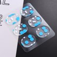 thumbnail image 1 of OULII Tampons de Gel en Silicone Auto-Adhésifs pour Tambour 6 Pcs Multicolores, 1 of 6