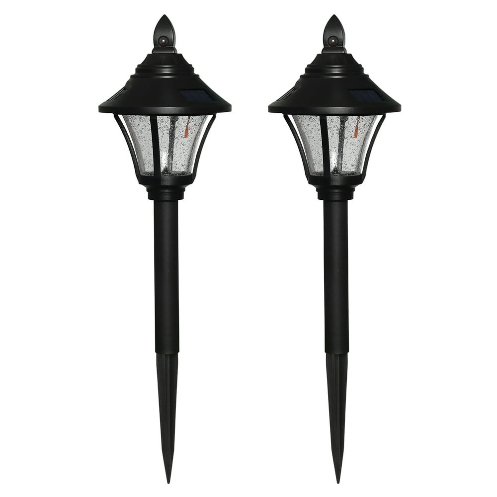 Mainstays Solar Motion Activated Path Light 2PK