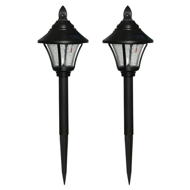 Mainstays Solar Motion Activated Path Light 2PK