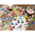 thumbnail image 4 of Set de 102 figuras de animales impresas en 3D, juguetes flexibles, 4 of 6