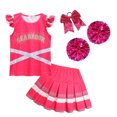thumbnail image 1 of Costumes pour Filles Tenues d'Halloween Enfants Déguisement de Fête Cheveux Nœud Pompons, 1 of 9