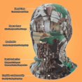 thumbnail image 4 of Fleece Balaclava Ski Mask Winter Balaclava Face Mask Men Women Fleece Warm, 4 of 5