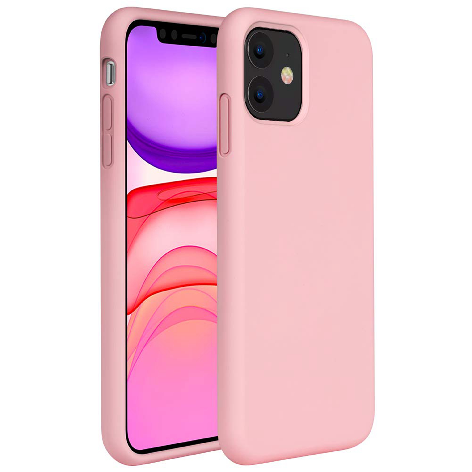 2 Custodie In Silicone Morbido Per IPhone 11 6.1″ – Stampa Cartoon Leone Anime, Protezione Antiurto E Anti-Graffio, Kawaii