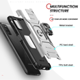thumbnail image 3 of LeYi for Samsung AO3S Case, Samsung Galaxy A03S Case (Not A03) with 2 x Screen Protector, Shockproof Drop Test Cover with Car Mount Kickstand Lightweight Protective for Samsung AO3S Case - Silver, 3 of 7