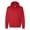 Athletic Crimson, variant on Hanes Mens Ecosmart Hooded Sweatshirt