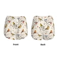 thumbnail image 3 of Daiia Little Birds Pattern Women's 2 in 1 Running Shorts - Lightweight Athletic Workout Gym Yoga Shorts Liner with Phone Pockets-Small, 3 of 7