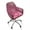 Boho Mandala Rose, variant on Whosucclay Starfish Beach Seashells Print Swivel Armchair Accent Dining Chair Cover for Office, Stretch Curved Back Chair Covers with Arms Removable Office Desk Chair Sliopcover Living Room, Vanity