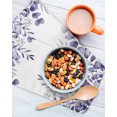 thumbnail image 3 of Purple Eucalyptus Leaves Kitchen Dish Towels for Drying Dishes Set of 2, Watercolor Spring Summer Botanical Waffle Weave Microfiber Hand Tea Bathroom Towels Quick Dry & Absorbent Towel 12x12, 3 of 7